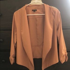 Blush blazer